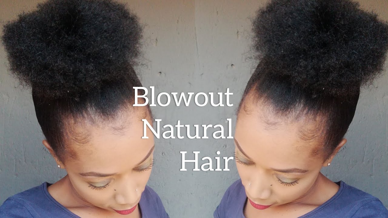 How to Perfect Quick and Easy Blowout on Natural Hair