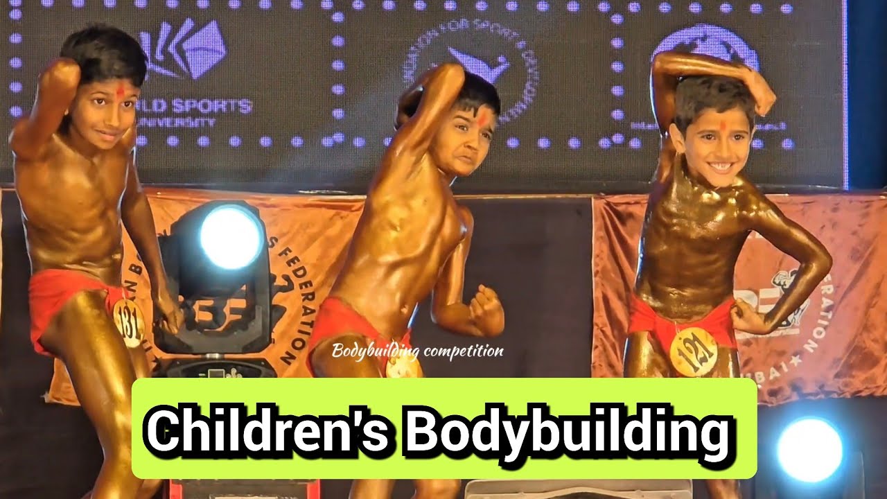 children Bodybuilding Competition