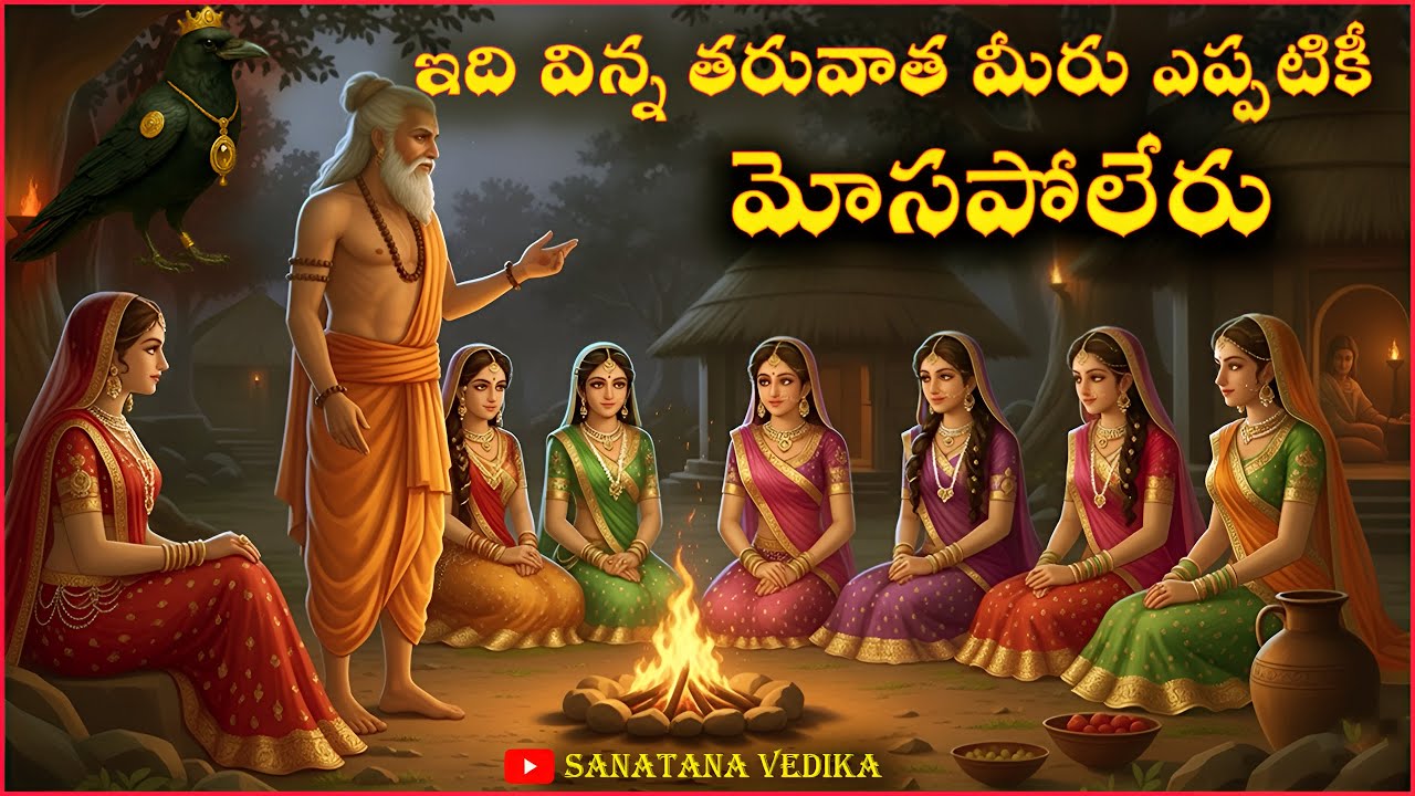 మిమ్మల్ని ఎవ్వరూ మోసం చేయలేరు|Sanatana Vedika|Telugu Stories|Karma In Telugu|Karma|Moral Stories