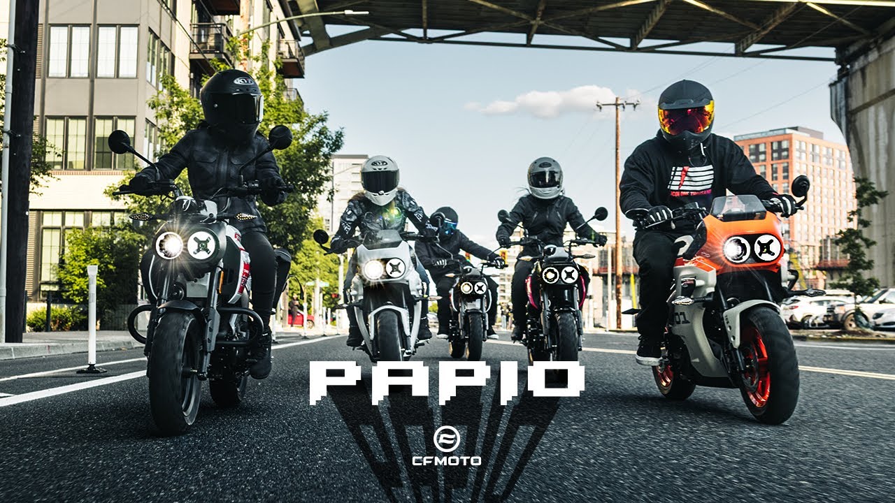 2026 CFMOTO PapioSS & Papio CL | Built for the Unexpected