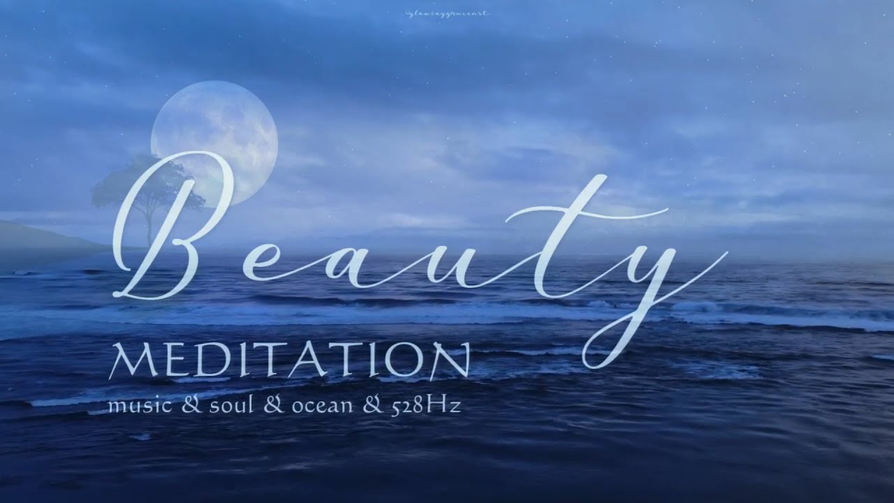 HEALING harp music by Ramita. Ocean waves. Sri Chinmoy's song 