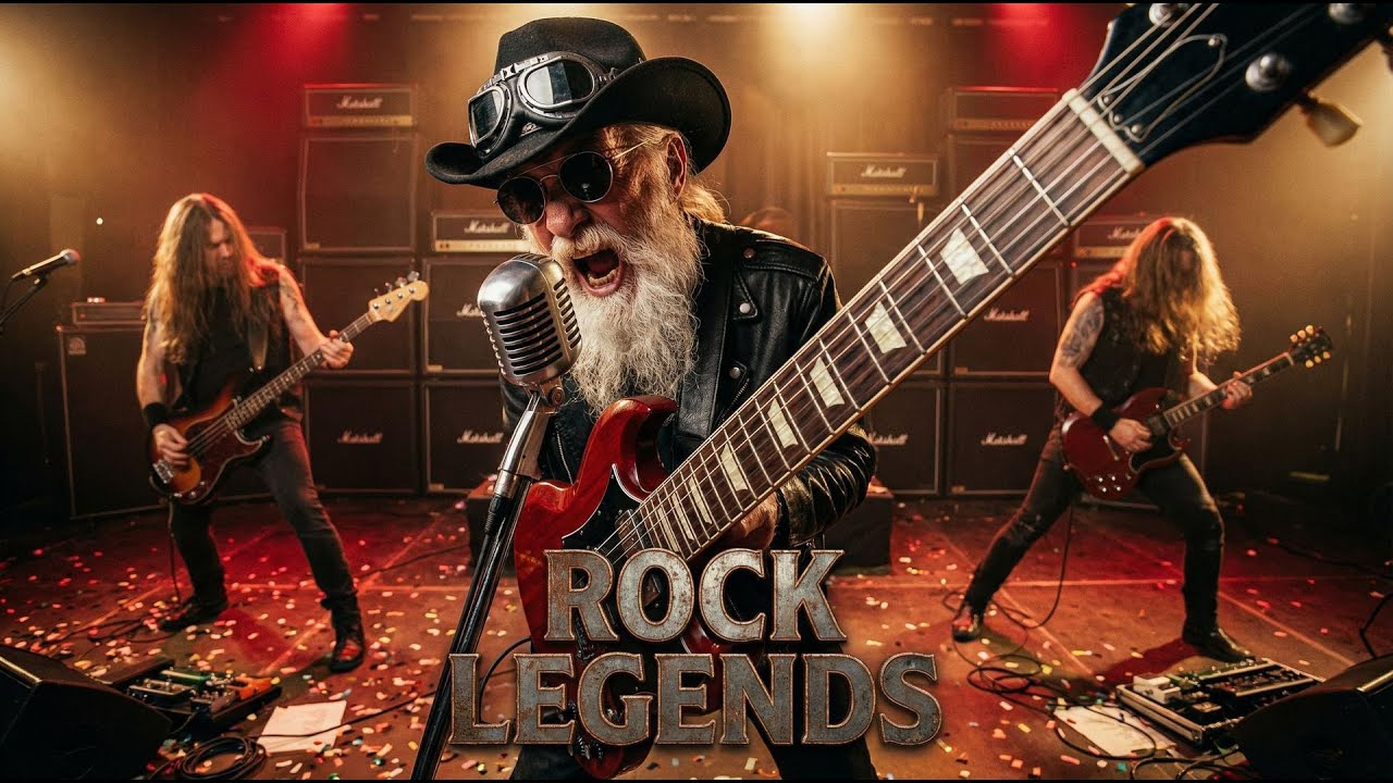 Led Zeppelin, AC DC, Jimi Hendrix, ZZ Top – Inspired By Classic Rock Blues