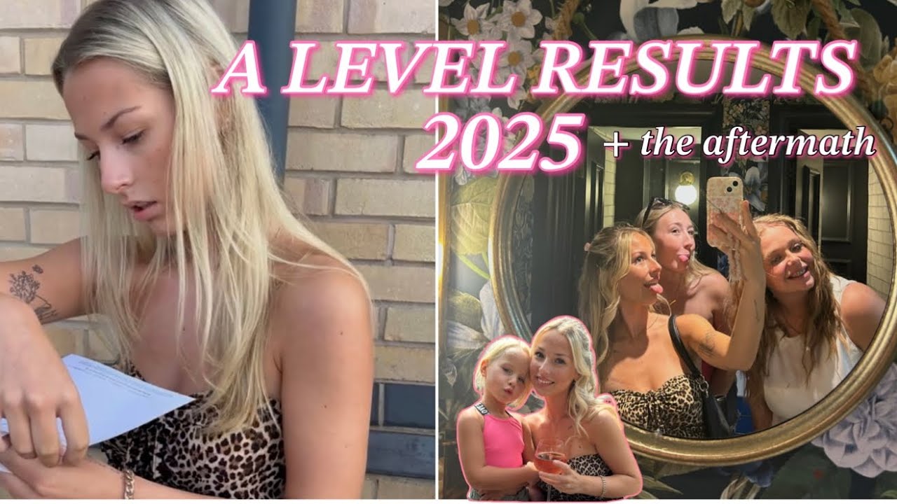 collect my A Level results with me 2025 & the aftermath | VLOG