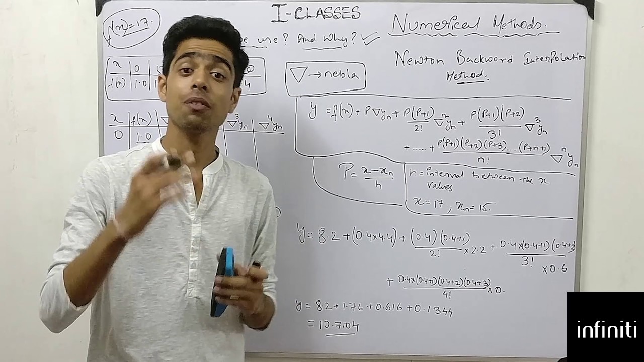 NEWTON BACKWARD INTERPOLATION - Secret Tips & Tricks | NUMERICAL METHOD | TUTORIAL - 2