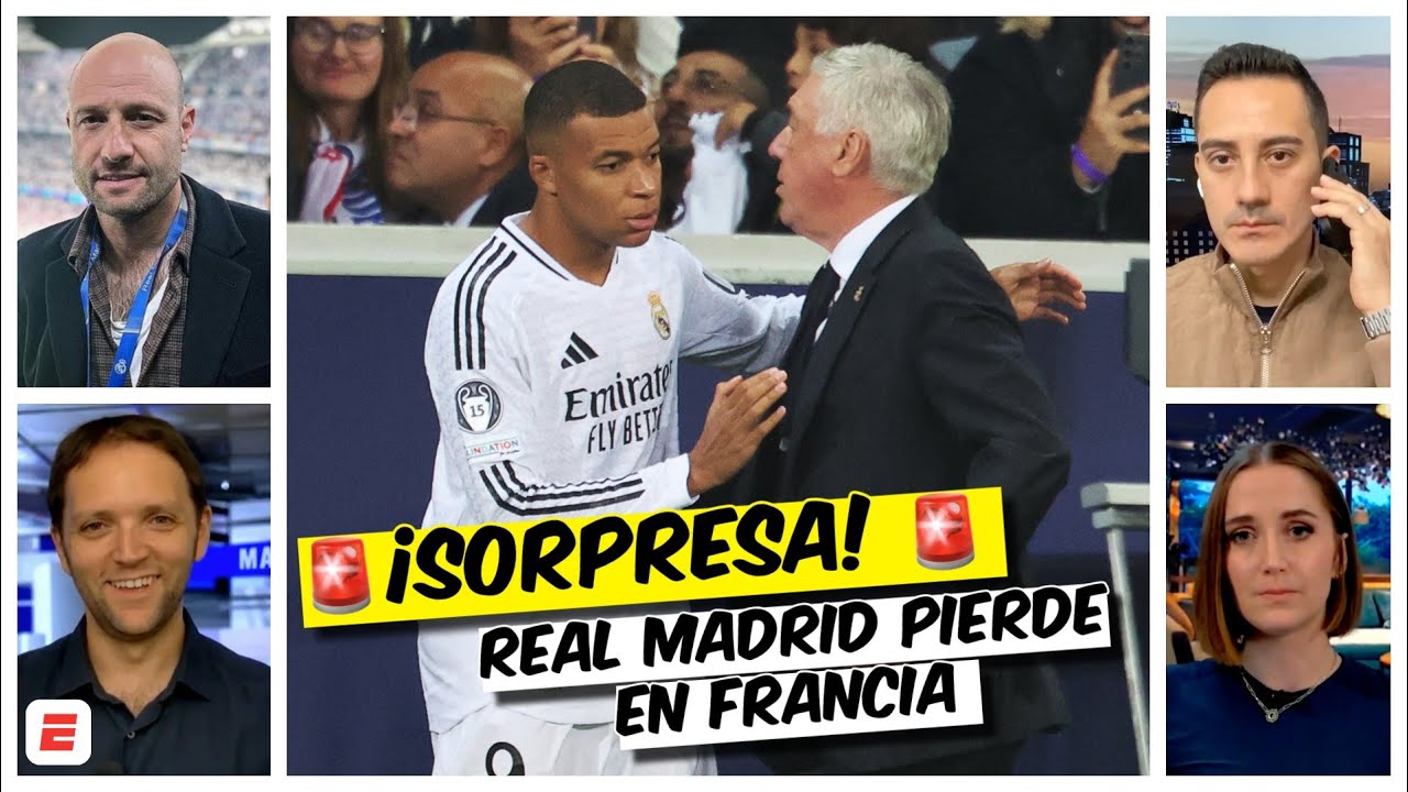 SORPRESA. REAL MADRID CAYÓ 1-0 ante Lille y ROMPIÓ RACHA sin derrotas  | Champions League