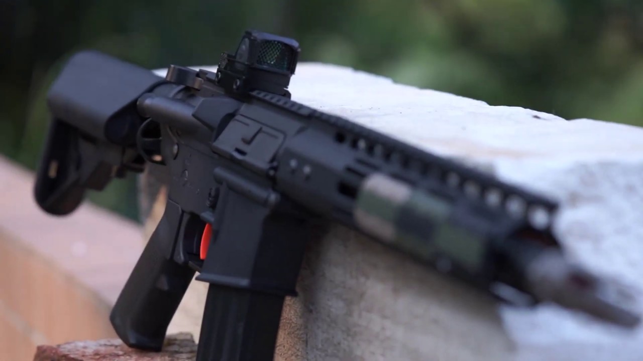 JJ Airsoft JA-5027 RMR Killflash / Lens Protection testing with GBB pistol