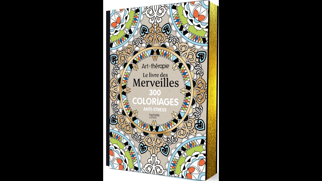 Flip Through Hachette Le Livre des Merveilles: 300 Coloriages Anti-Stress Coloring Book