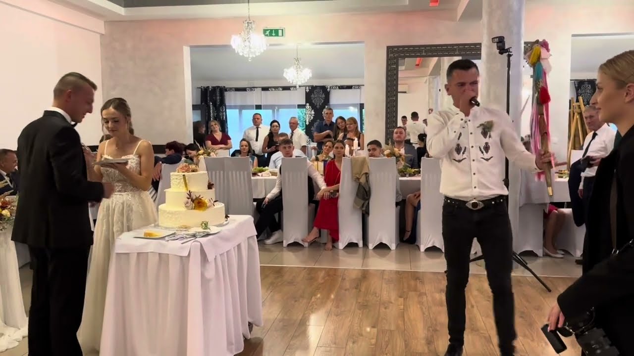 Zespół Max i krojenie tortu weselnego 😁😁🥰