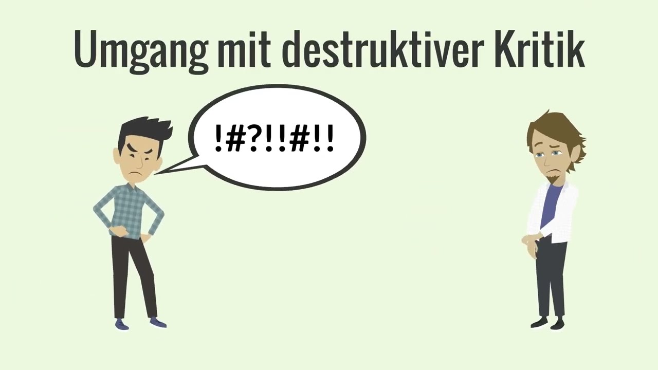 Destruktive Kritik: Wie darauf richtig reagieren?