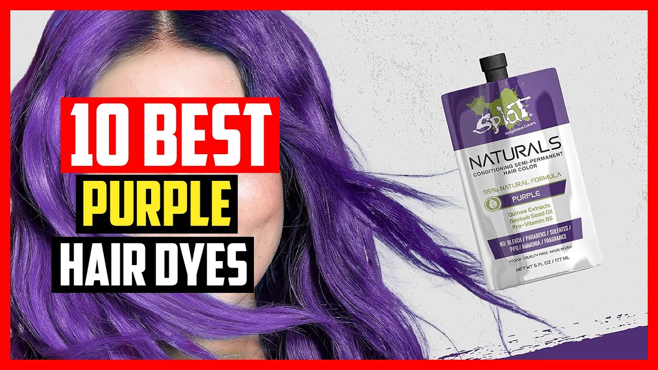 ✅Top 10 Best Purple Hair Dyes of 2025