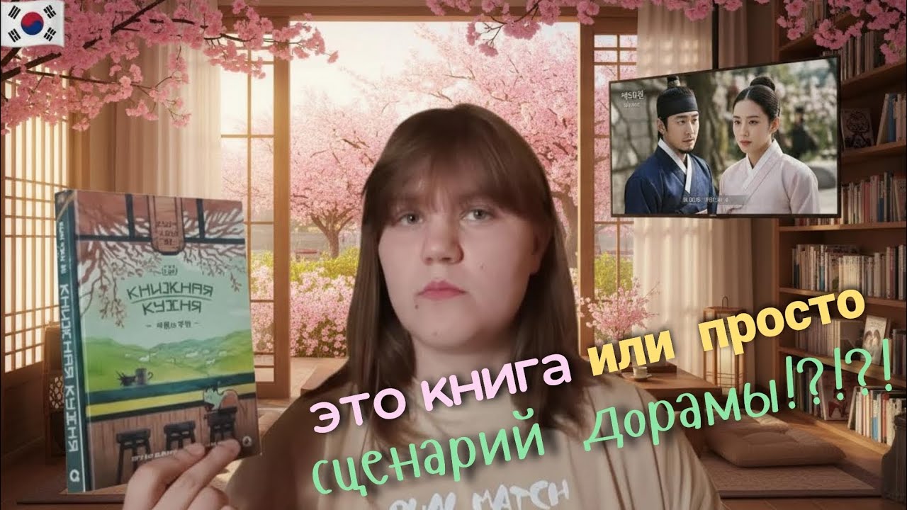 «КНИЖНАЯ КУХНЯ» - ЭТО КНИГА ИЛИ ВСЁ ЖЕ СЦЕНАРИЙ ДОРАМЫ!?!?!? 