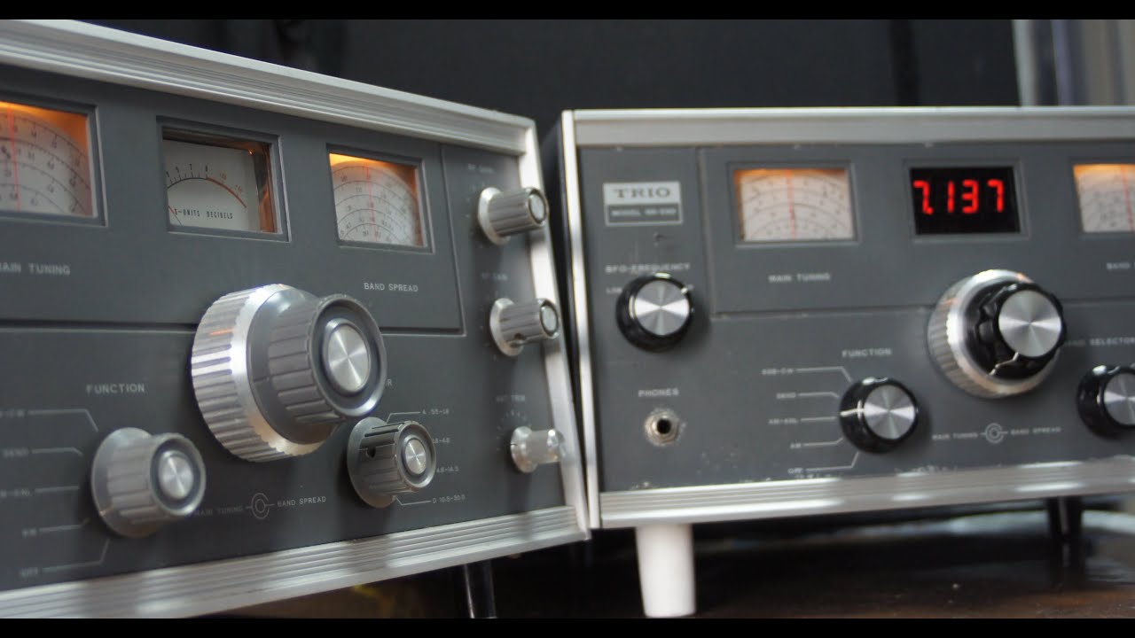本物は誰だ！？トリオ9R-59D 受信機　スーパーヘテロダインと再生式の性能差に迫る。