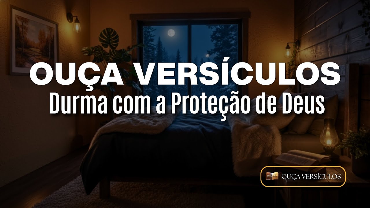 SALMOS PARA DORMIR: Acalme Seu Coração e Durma em Paz com a Proteção de Deus (Oração da Noite)