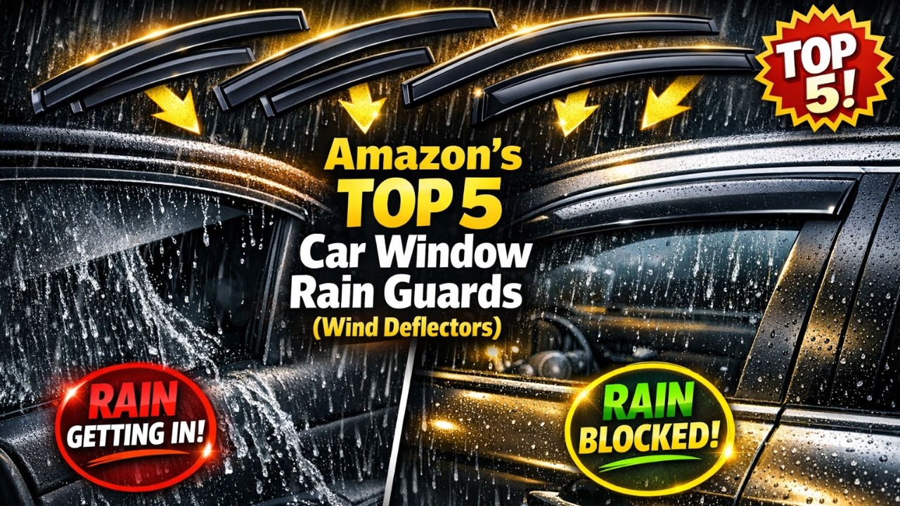 Top Best 5 Car Window Rain Guards Wind Deflectors