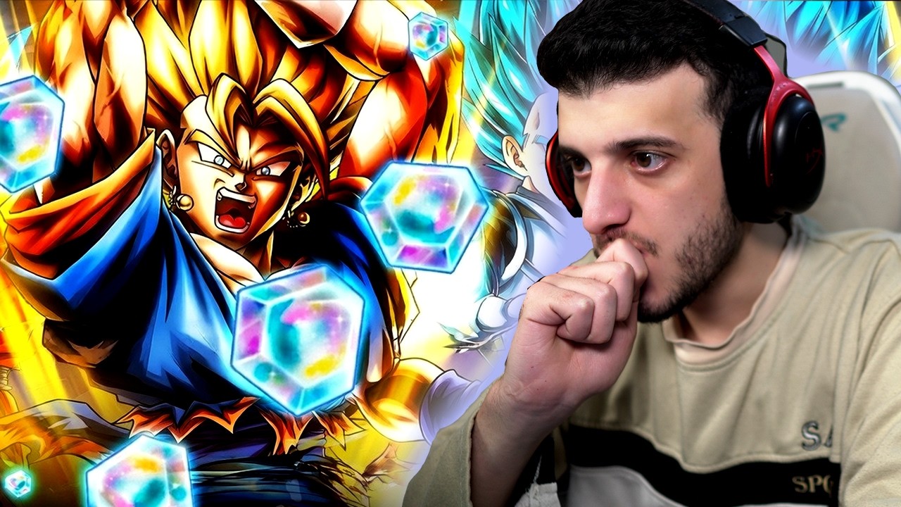 تفجير بكجات سوبر فيجيتو الحظ كيف ؟؟  !!! | Dragon Ball Legends  Vegito LR