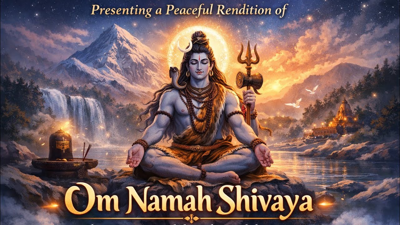 Presenting a peaceful rendition of Om Namah Shivaya I  #shivmeditation  #shivmantra #meditation