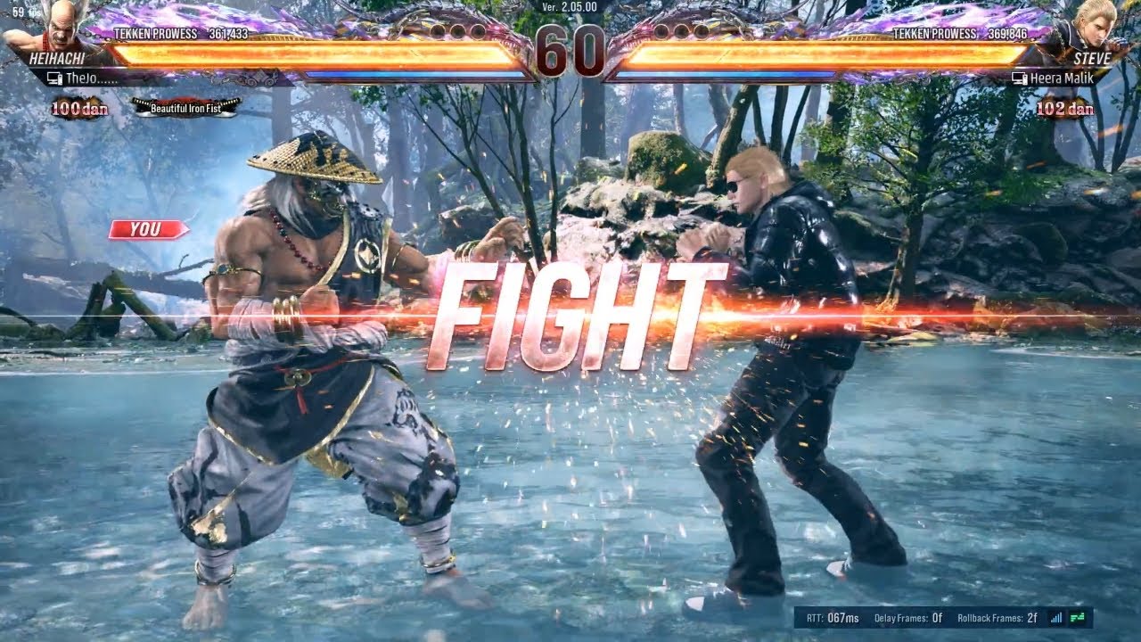 Tekken 8 | Heihachi Playing Mind Games Against a Pro Steve
