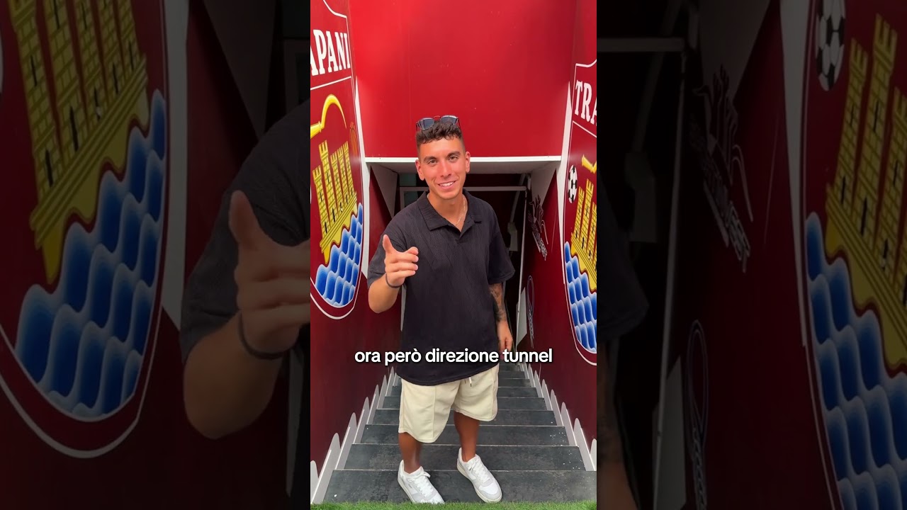 🇱🇻Vi porto nella nella casa del Trapani per scoprirne stadio e storia! #shorts #calcio #trapani