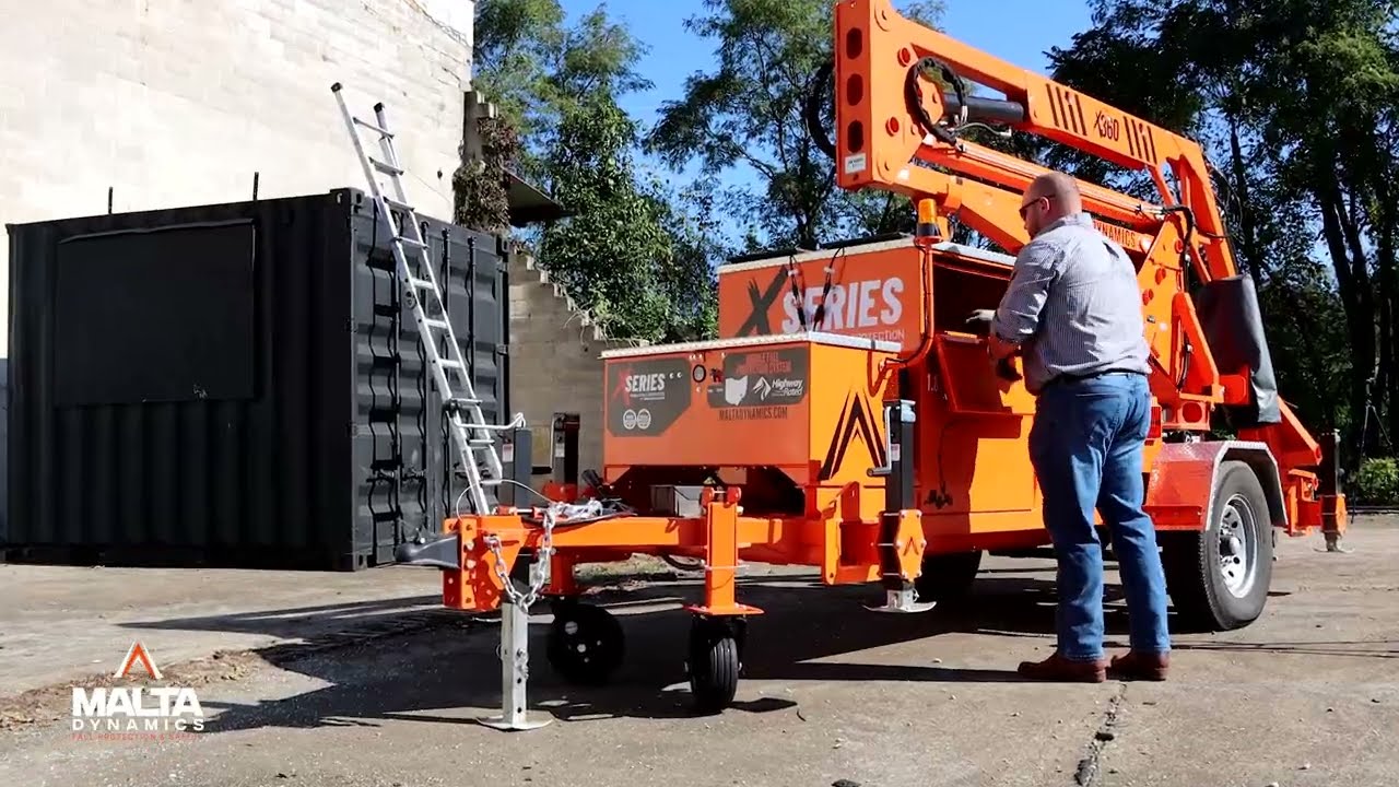 XSERIES X360 – 360 Degrees of Mobile Fall Protection, Anywhere!