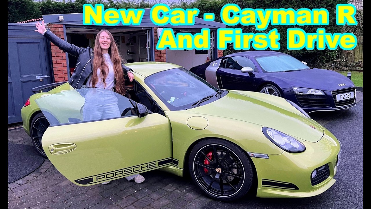Briony collects her Dream Car | Porsche Cayman R & First Drive
