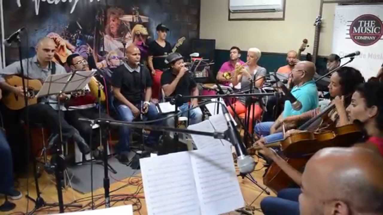 Oscar de Leon y Maite Hontele - Ensayo Octubre 2014