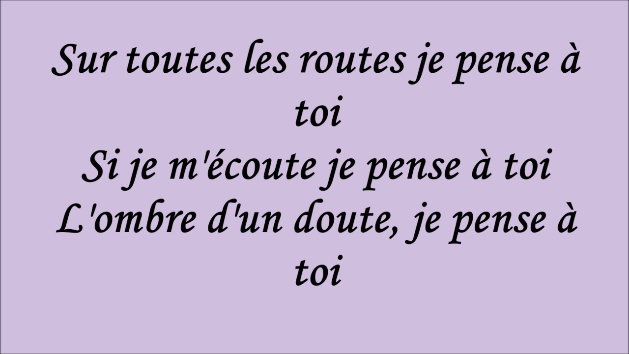 Louane   On était beau   Paroles
