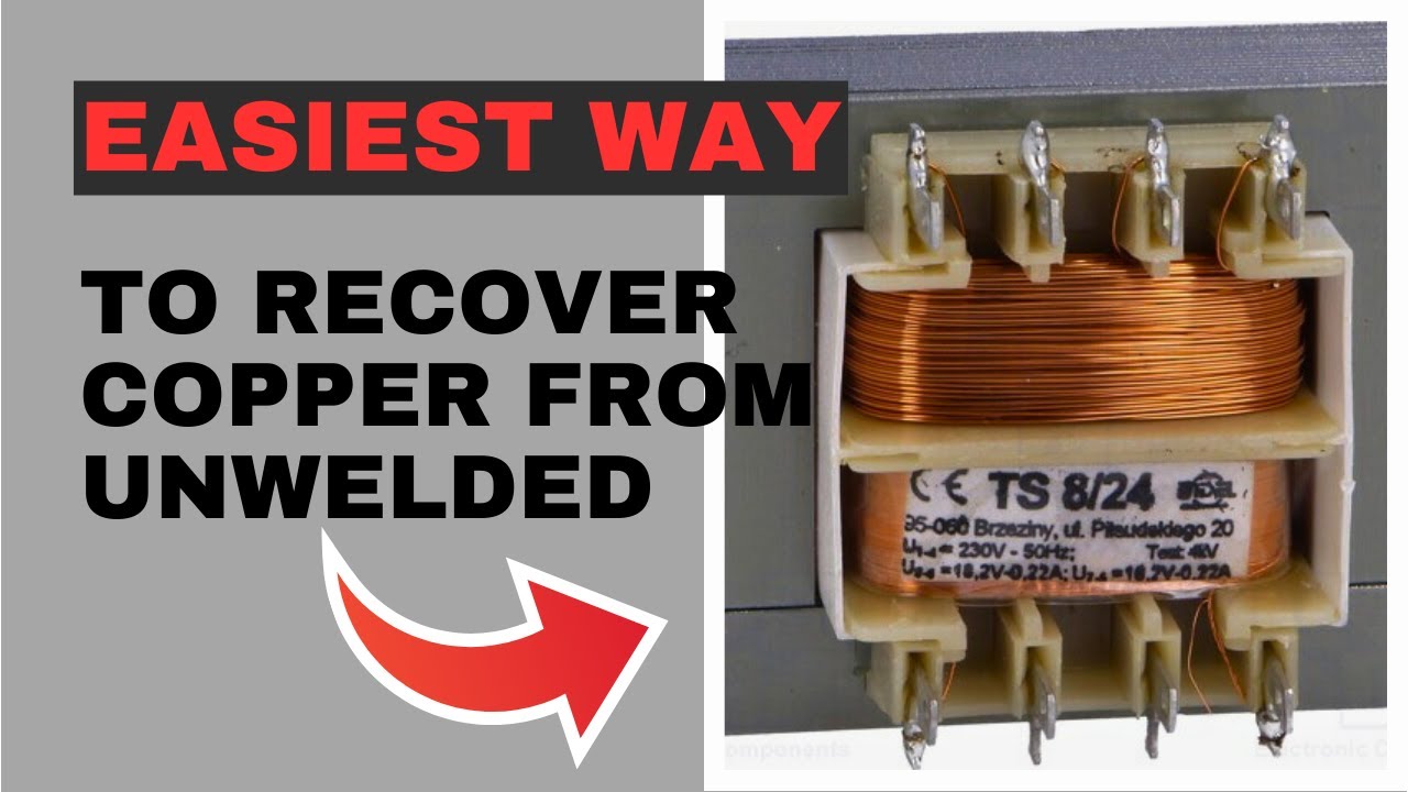 How to Recover Copper From Transformers and Scrap Them for Good Money