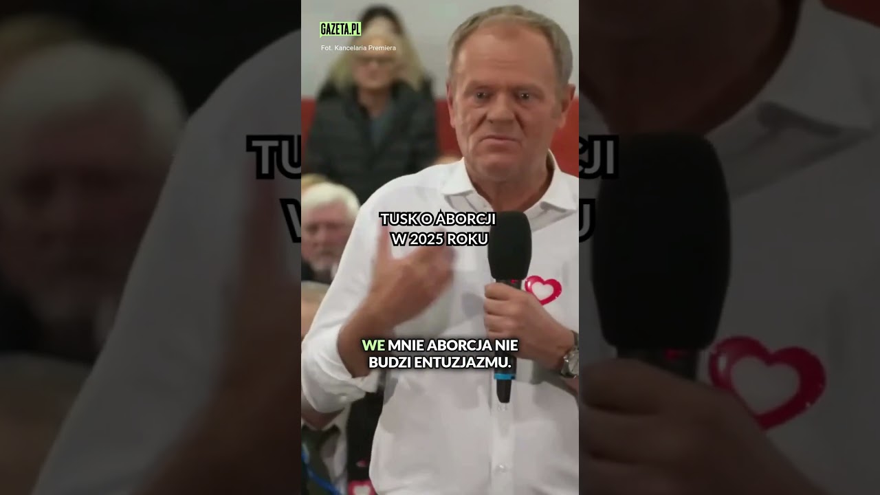 Tak Tusk m&oacute;wił o aborcji w 2024 roku, a jak m&oacute;wi dziś?