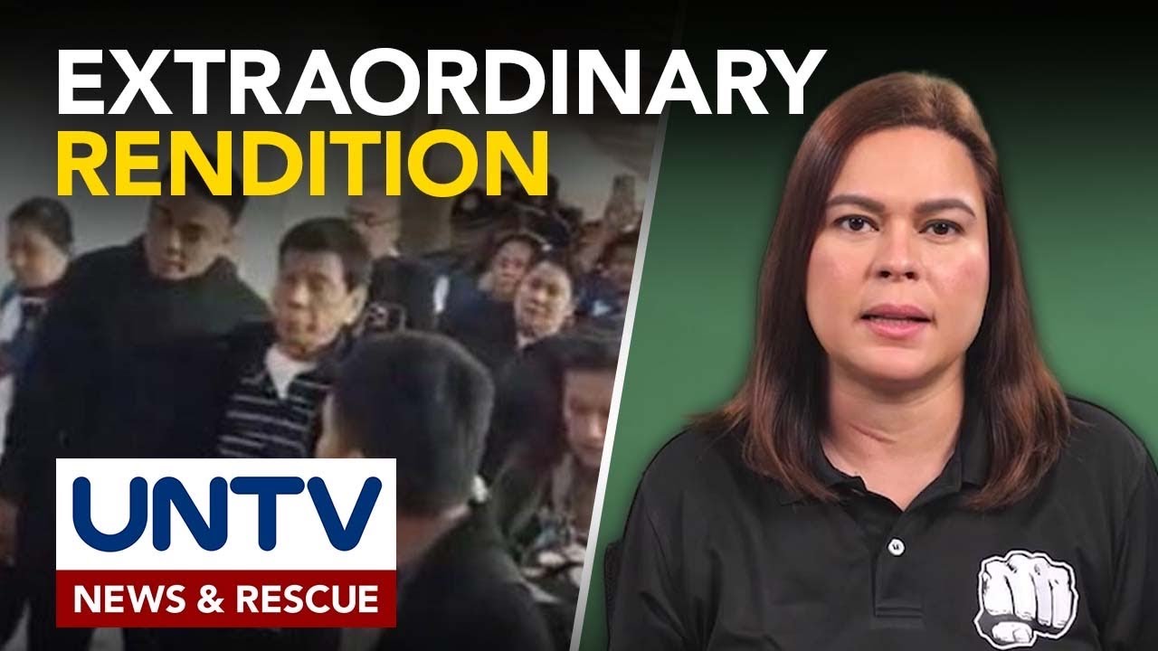 VP Sara, naglabas ng mensahe sa unang anibersaryo ng pagdala kay FPRRD sa The Hague