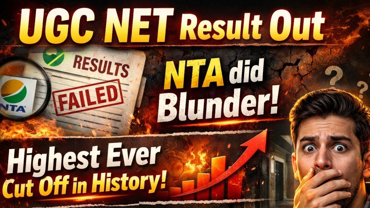 UGC NET JRF Final Result Out , ECONOMICS Very High CUT OFF, Institutional Fraud , Now IITs For PhD