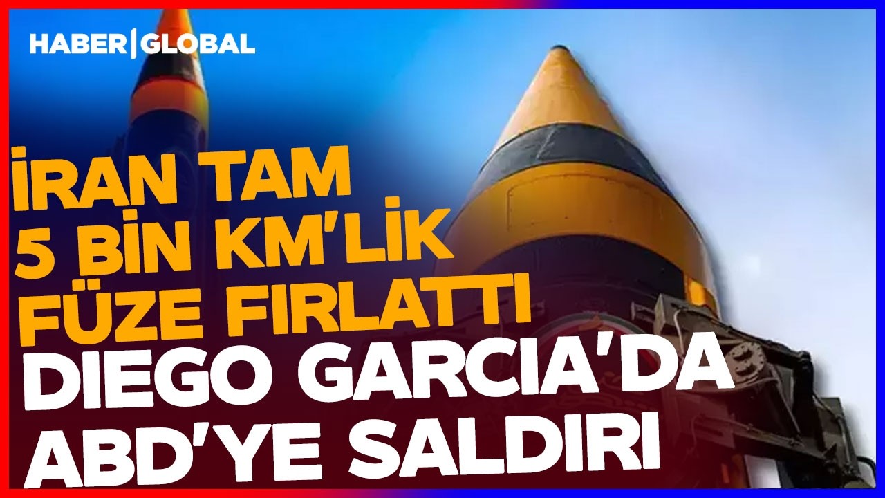 DIEGO GARCİA'YA SALDIRI! İran 5 Bin Km Uzağa F&uuml;ze Fırlattı! Trump Şokta