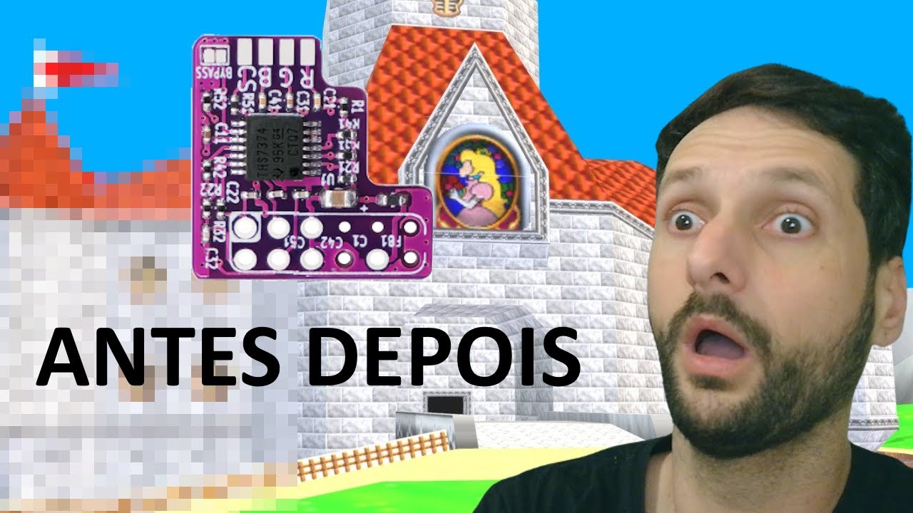 MOD RGB no N64: Instalação, Teste e Comparação com outros sinais