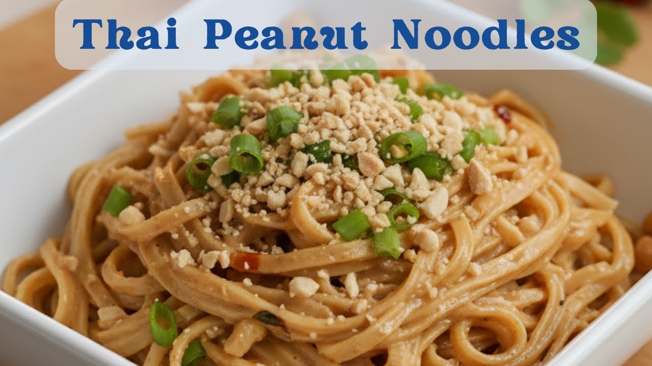 Cookin&rsquo; with Norma &ndash; Quickie Tuesday: Thai Peanut Noodles (10‑Minute Dinner)