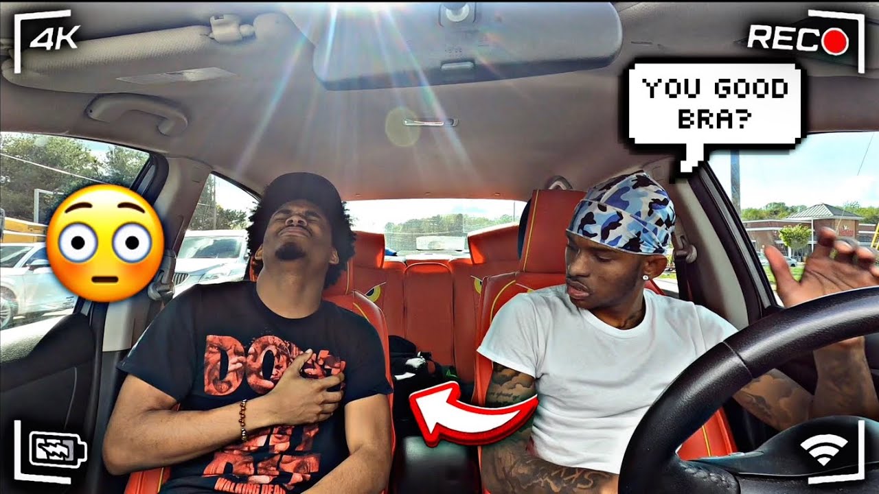 HEART ATTACK PRANK ON @dreicey TO SEE HOW HE REACTS!!