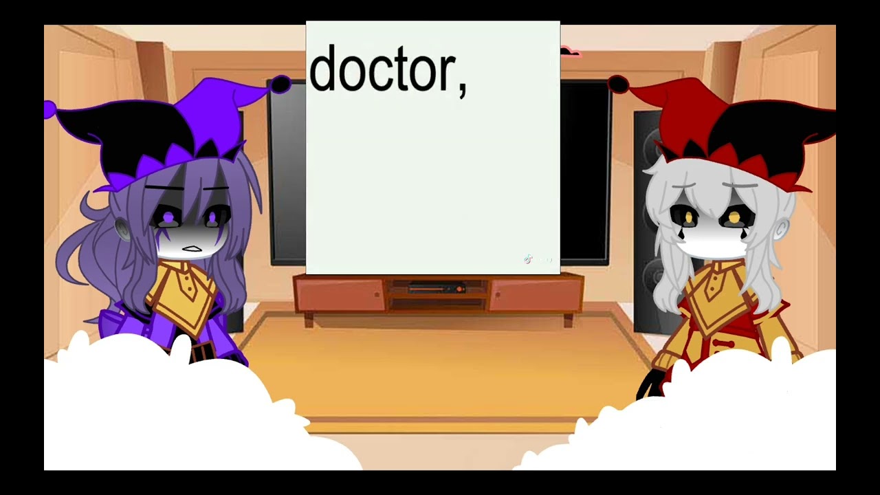 Tfc(jester and pierrot) react to mc's music as maretu(ts burning my ipad) W.i.p???? Idk, i'm tired