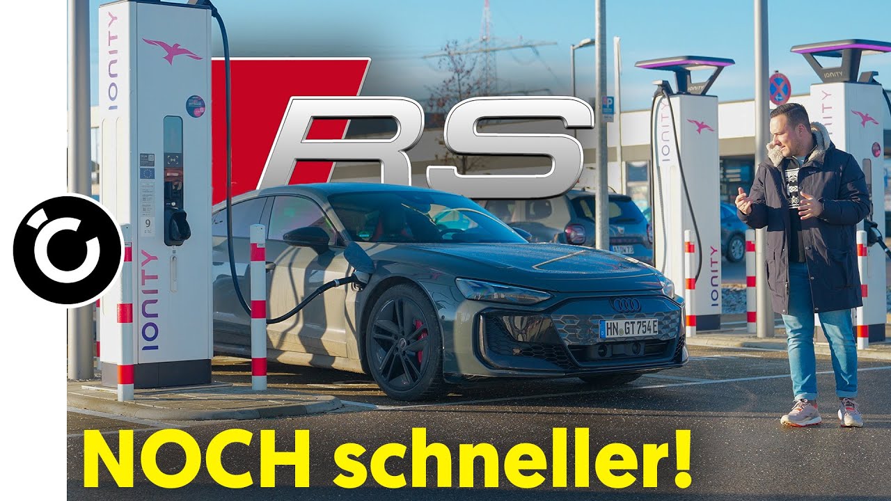 Audi RS e-tron GT im Winter - Alltag, Langstrecke und Laden!