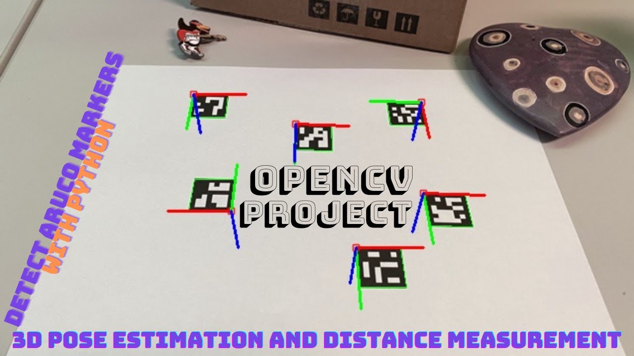 ArUco Marker Detection and Real Time Distance Measurement with OpenCV