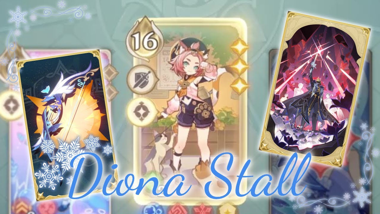 ディオナ耐久＆冒険の完璧なシナジー🧩 | 原神　七聖召喚