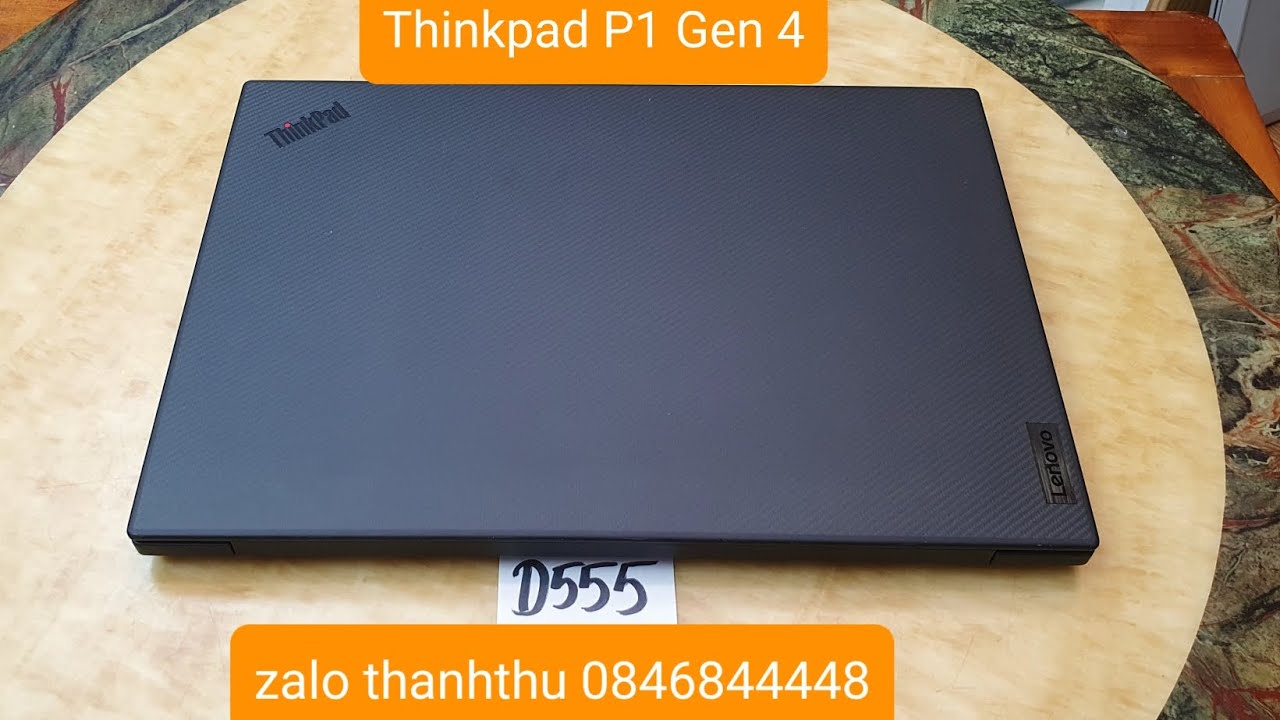 VIP Cao cấp Thinkpad P1 Gen 4, i7, 11850H, ram 32, ssd 1T, màn 16in, 4K cảm ứng, card 4G #thinkpad 