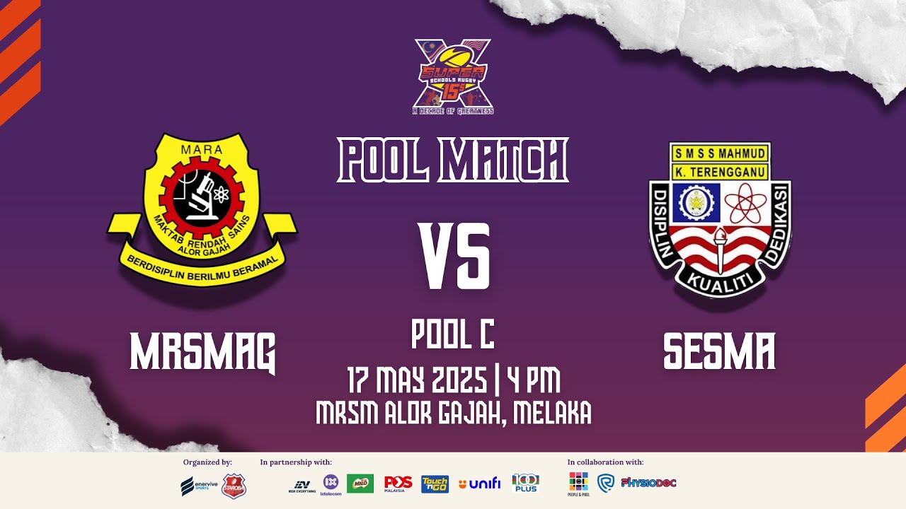 SSR15s - MRSM Alor Gajah vs SMS Sultan Mahmud