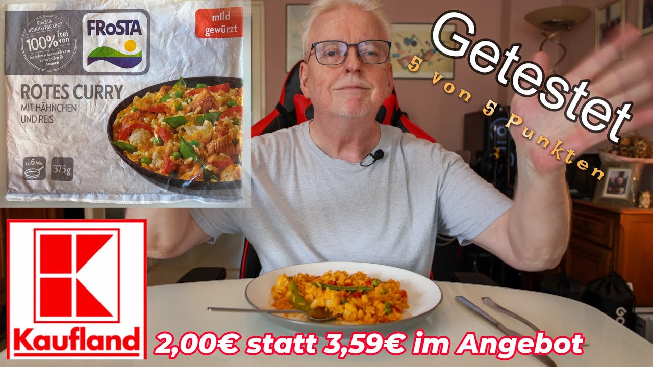 Frosta: Rotes Curry mit Hähnchen und Reis für 3,59€ bei Kaufland – Fertiggericht TK