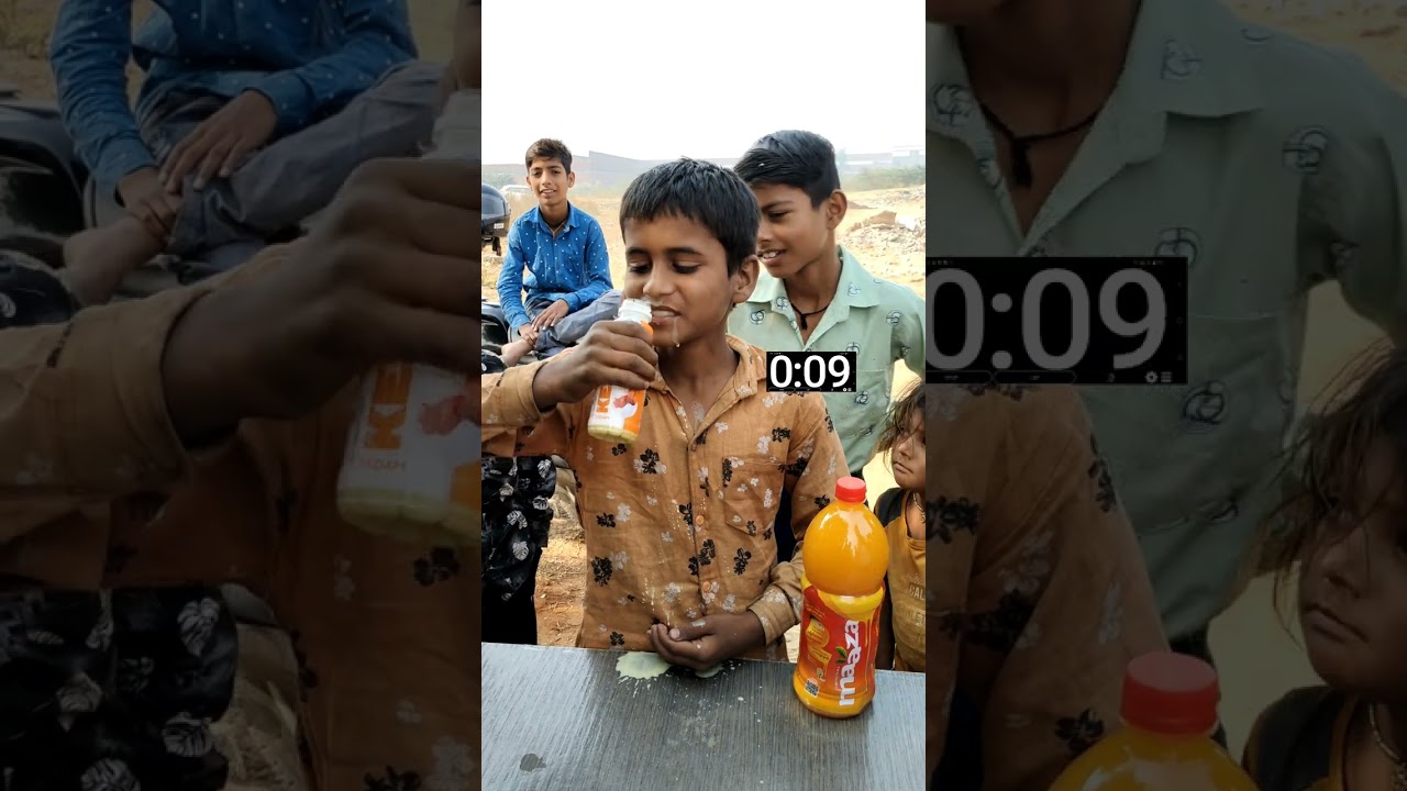 Kesar Badam Milk Challenge || #challenge #viral #drinkChallenge