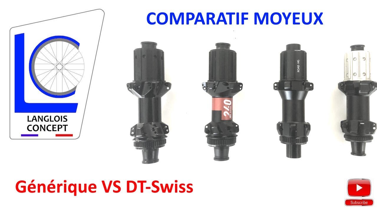 Comparatif moyeux génériques VS DT-Swiss240 - Le poids - La qualité - Le Prix - Le bruit