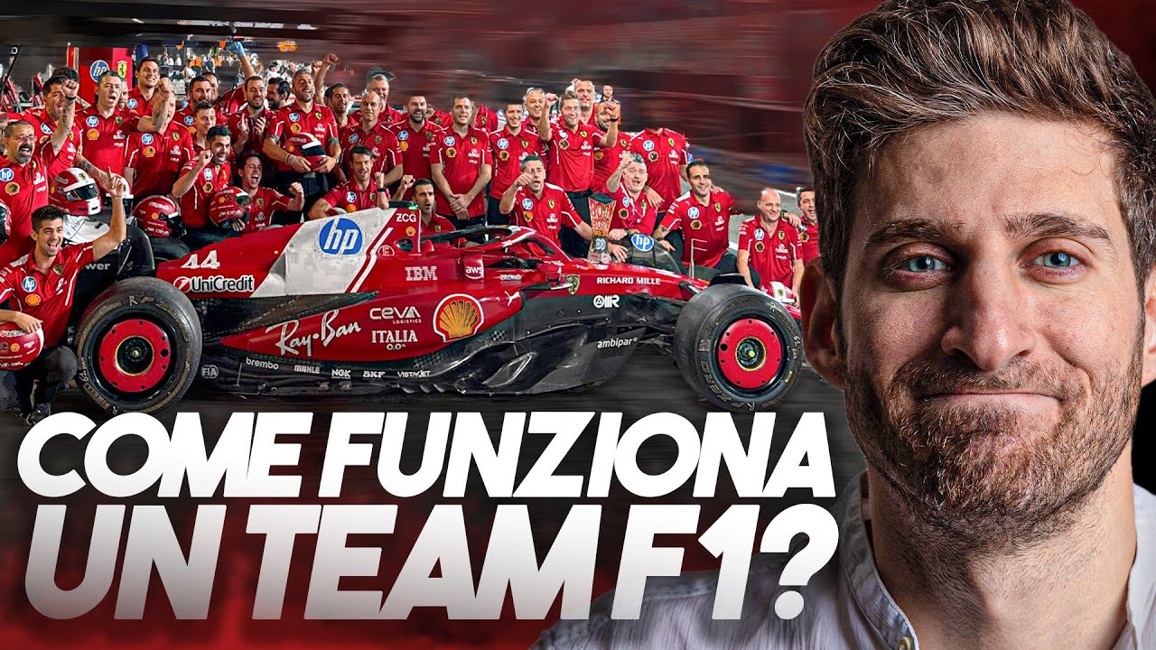 COM'È FATTO un TEAM DI FORMULA 1?
