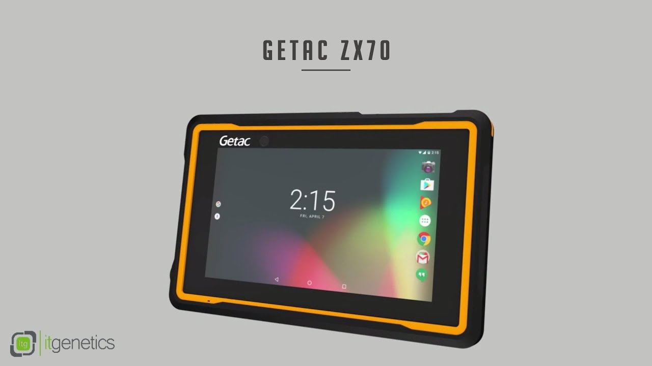 Tableta enterprise Getac ZX70 Basic - prezentare generala