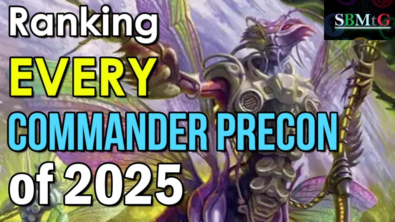 Ranking Every Commander Precon of 2025 Mtg