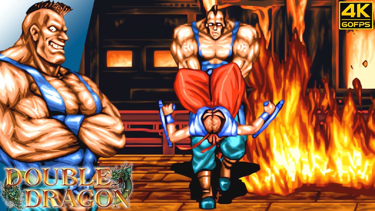 Double Dragon - Abobo (Arcade / 1995) 4K 60FPS