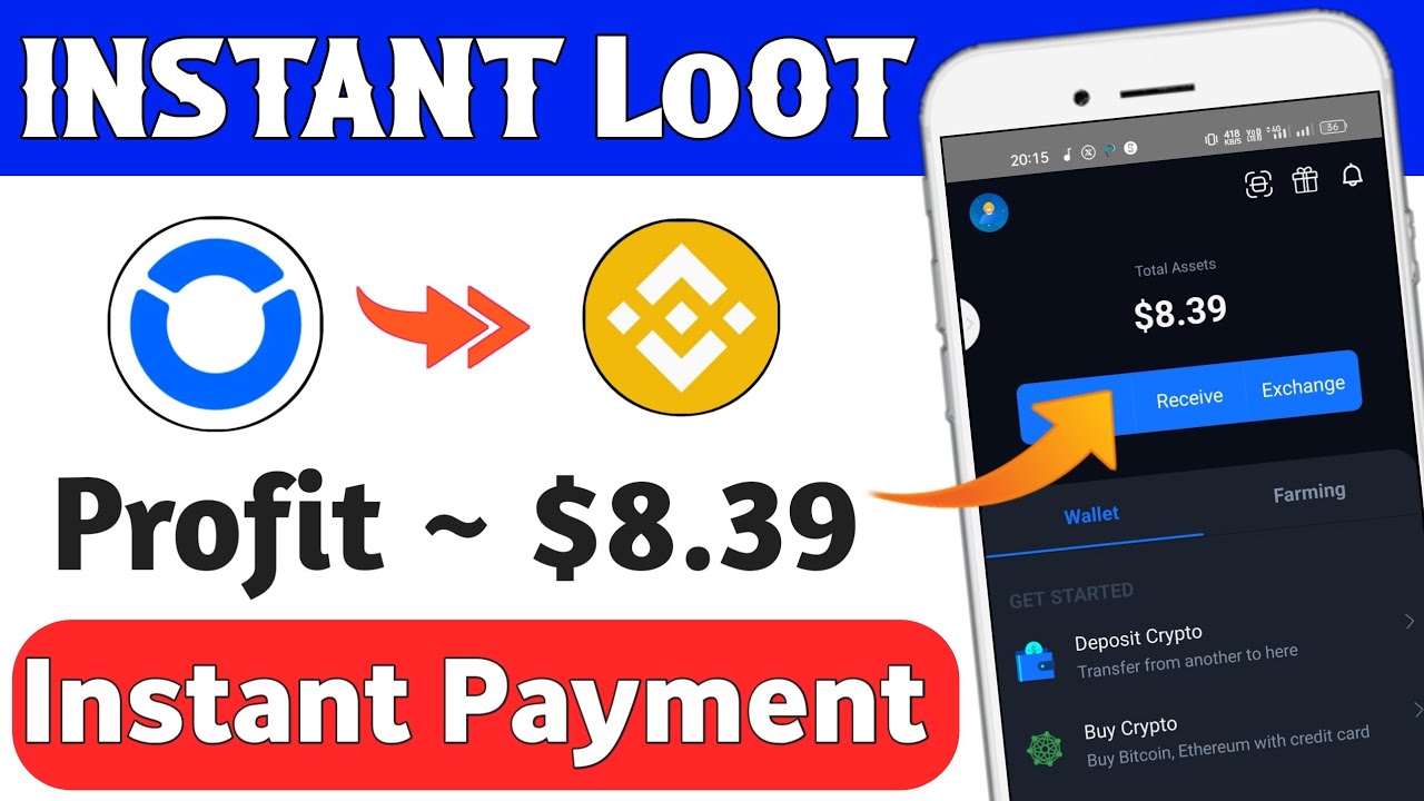 INSTANT$8.39😱 ONUS Earning Apps 💸Onus App Withdraw 💸 Withdraw Trick🤑Crypto Loot ! Bitcoin Loot