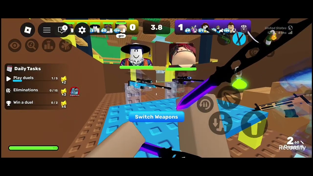Hi guys I play rivals it was cut short I lagged