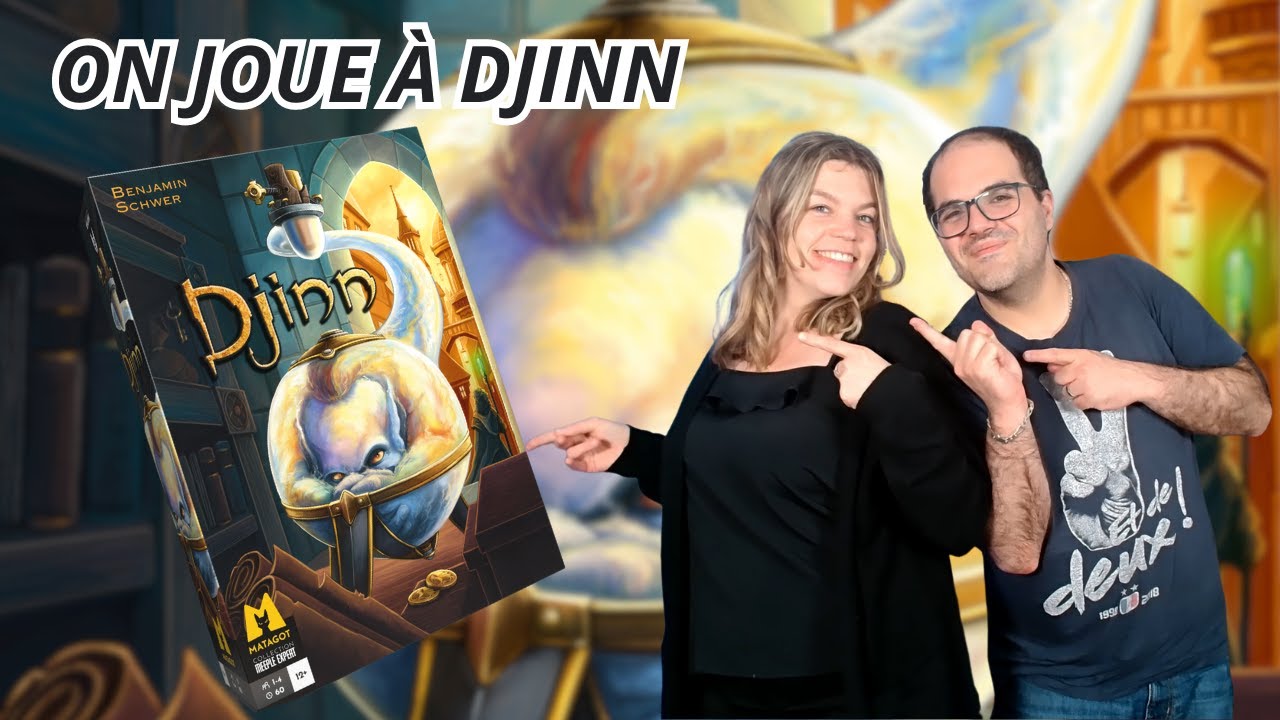 { Règles Et Partie } ON JOUE À DJINN | Jeu De Société | Matagot